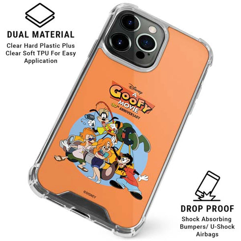 Disney Goofy Movie Group iPhone 15 Pro Clear Case